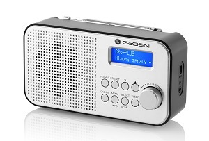 Radiopřijímač s DAB+ GoGEN DAB 300 N stříbrný Radiopřijímač s DAB+ GoGEN DAB 300 N stříbrný