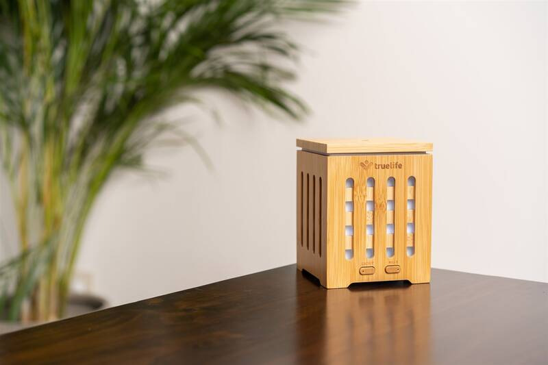 Aroma difuzér TrueLife D7 Bamboo hnědý Truelife D7 Bamboo, hnědá