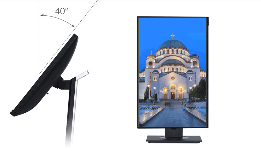 Monitor ViewSonic VG2448 černý/stříbrný Monitor ViewSonic VG2448 černý/stříbrný