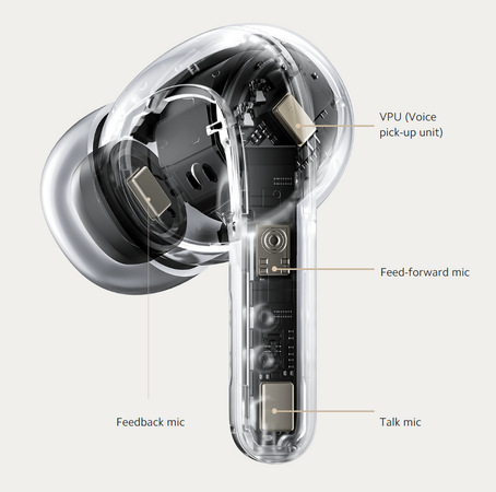 Sluchátka Xiaomi Buds 4 Pro černá
