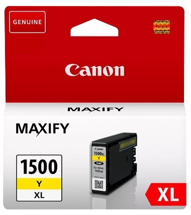 Inkoustová náplň Canon PGI-1500XL, 935 stran žlutá