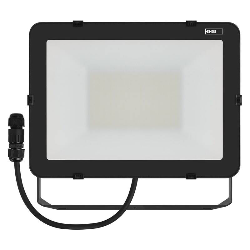 Reflektor EMOS INOVO 100W 11000LM IP65 NW - černý