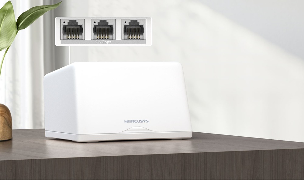 Komplexní Wi-Fi systém Mercusys Halo H47BE, WiFi 7 BE9300 Mesh (2-pack) bílý