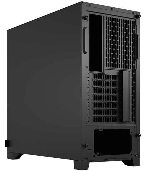 Case FRACTAL DESIGN Pop 2 Air Solid černá Detail obrázku PC skříně.