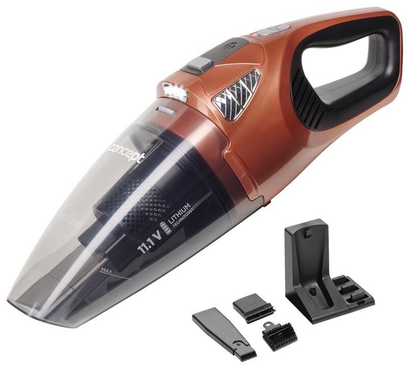 Akumulátorový vysavač Concept VP4360 šedý/hnědý