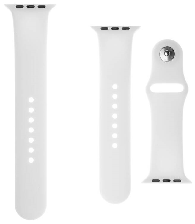 Řemínek FIXED Silicone Strap na Apple Watch 42/44/45/49 mm bílý Řemínek FIXED Silicone Strap na Apple Watch 42/44/45/49 mm bílý