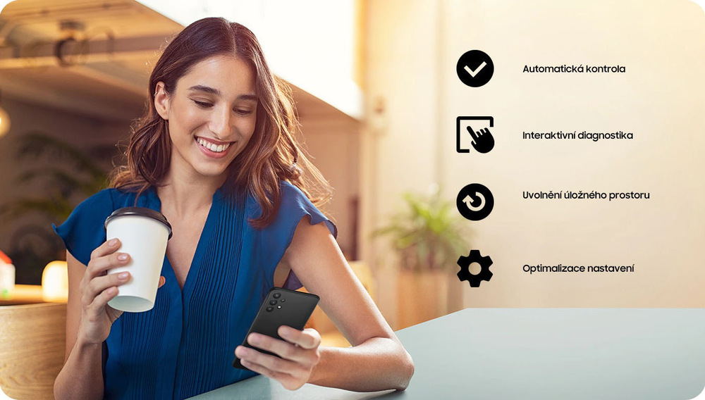Mobilní telefon Samsung Galaxy A22 128 GB bílý Mobilní telefon Samsung Galaxy A22 128 GB bílý