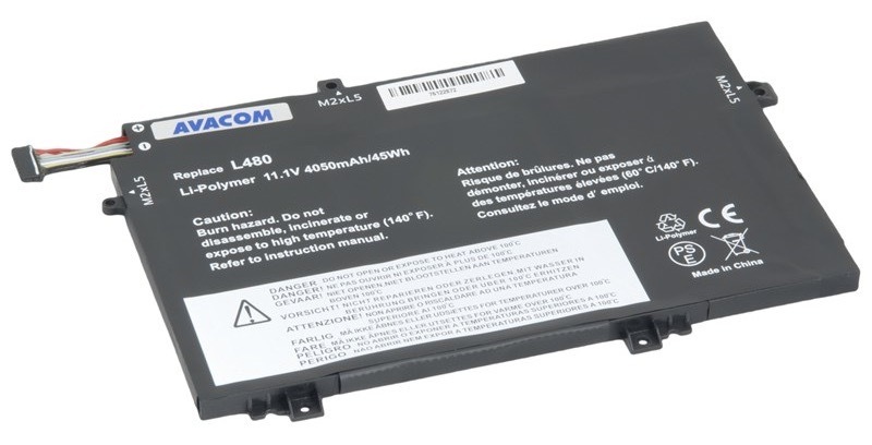 Baterie Avacom Lenovo ThinkPad L480, L580 Li-Pol 11,1V 4050mAh 45Wh