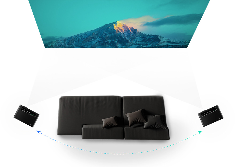 Projektor ViewSonic X2-4K černý/zelený