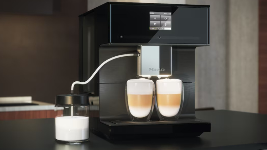 Automatický kávovar Miele CM 7350 obsidián černý