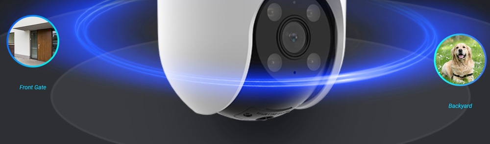 IP kamera EZVIZ H8C Pro 4K bílá IP kamera EZVIZ H8C Pro 4K bílá