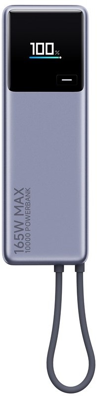 Powerbank Xiaomi 165W 10000 mAh - šedá