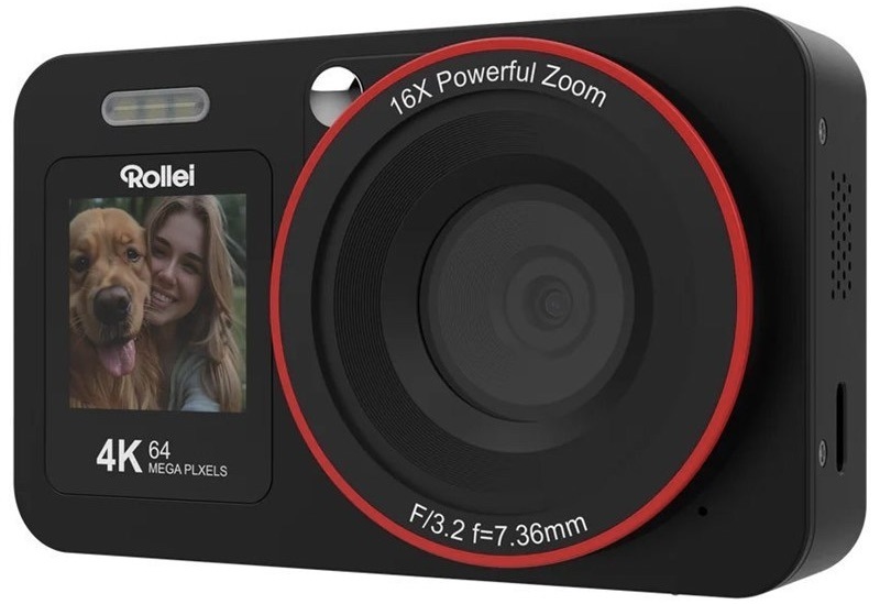 Digitální fotoaparát Rollei Compactline 64 Dual Screen černý