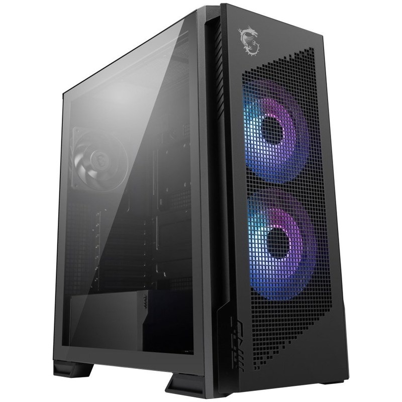 Case MSI MPG Velox 300R Airflow PZ - černá barva