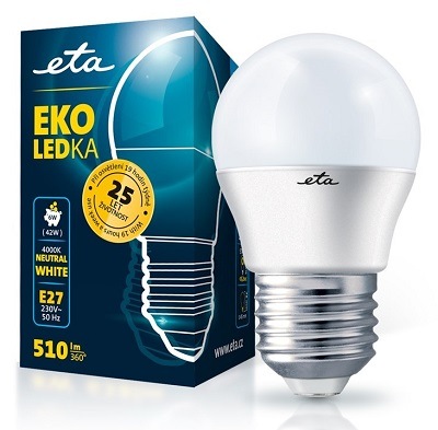Žárovka ETAG45W6NW01