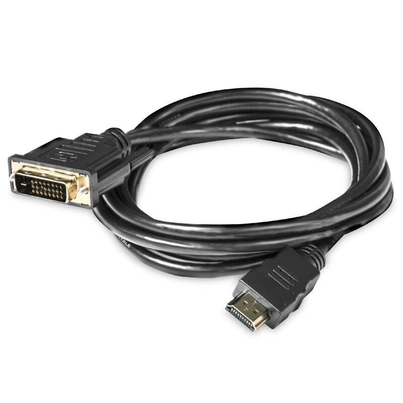 Kabel Club3D DVI/HDMI 1.4 Bidirectional, M/M, 2 m černý