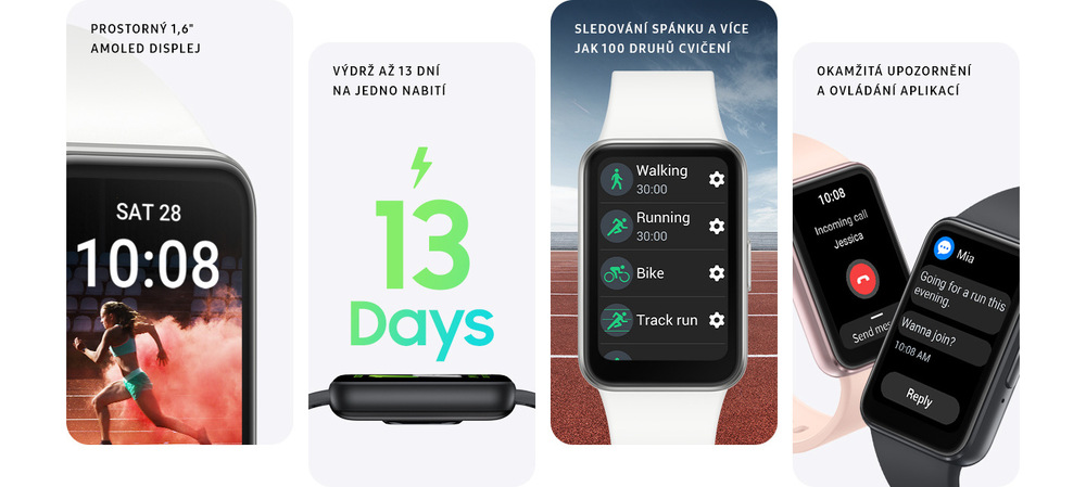 Fitness náramek Samsung Galaxy Fit3 stříbrný Fitness náramek Samsung Galaxy Fit3 stříbrný