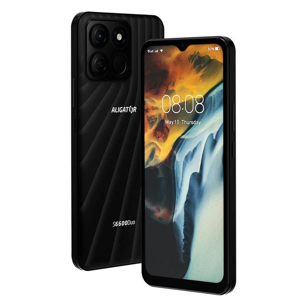Mobilní telefon Aligator S6600 Duo 4 GB / 64 GB černý