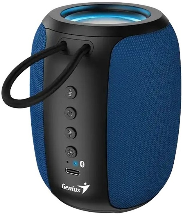 Přenosný reproduktor Genius SP-915BT - černý/modrý