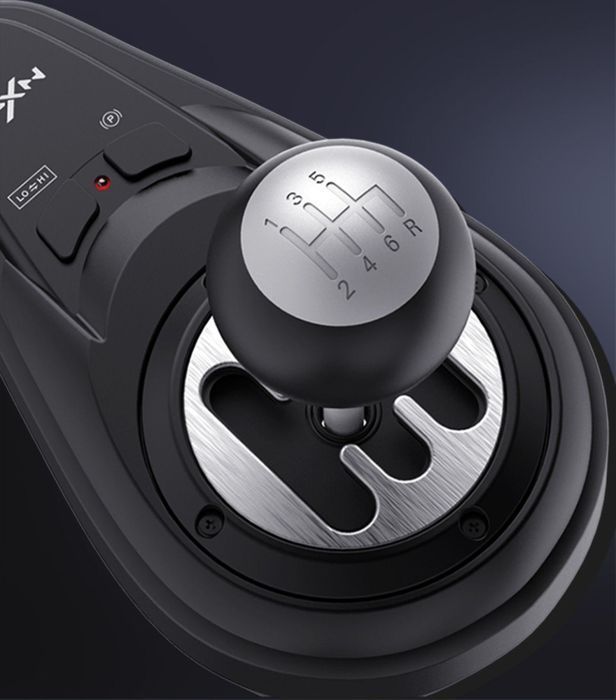 Řadící páka PXN A7 Shifter H černá PXN A7 Shifter H je kompatibilní s volanty PXN a Thrustmaster