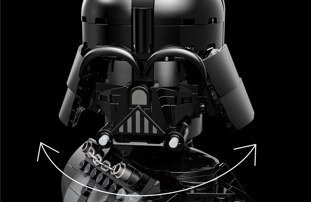 Stavebnice LEGO® Star Wars™ 75439 Busta Darth Vadera Stavebnice z 349 dílků LEGO nabízí dospělým fanouškům od 18 let kreativní výzvu s aplikací LEGO Builder.