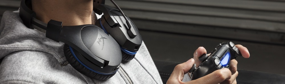 Headset HyperX Cloud Stinger Wireless černý/modrý