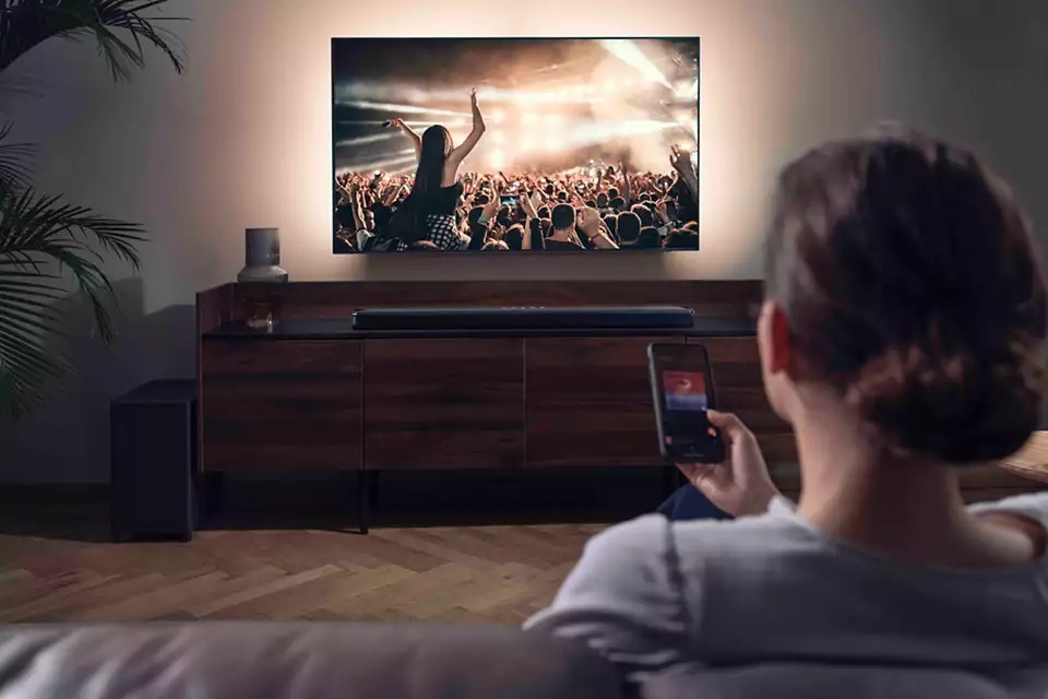 Soundbar Philips B95 Fidelio černý