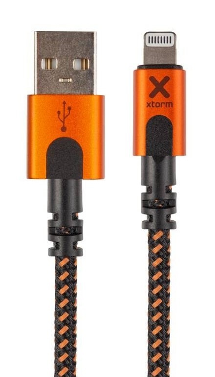 Kabel Xtorm Xtreme USB/Lightning, 1,5m černý/oranžový