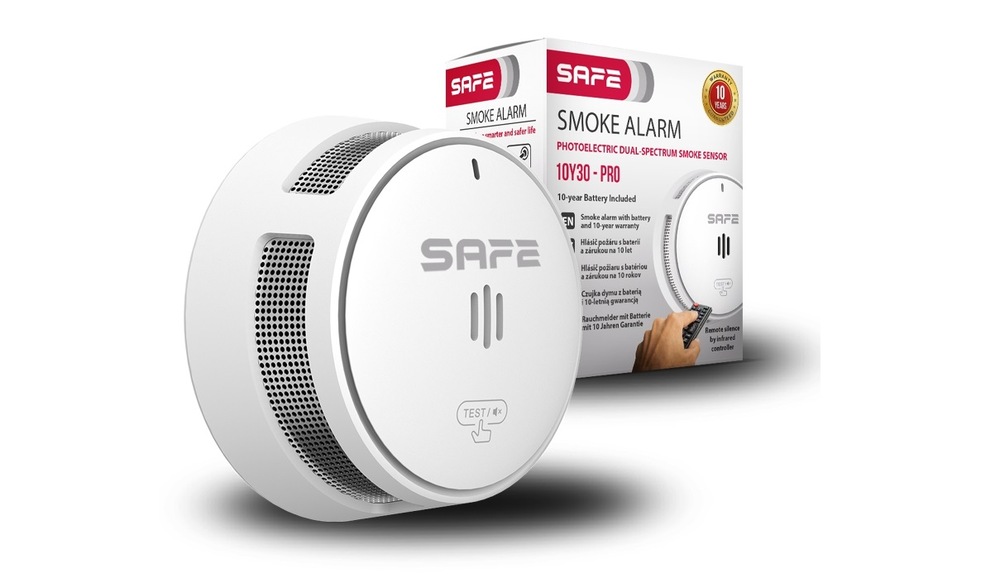 Hlásič požáru Safe 10Y30-PRO bílý Hlásič požáru Safe 10Y30-PRO bílý