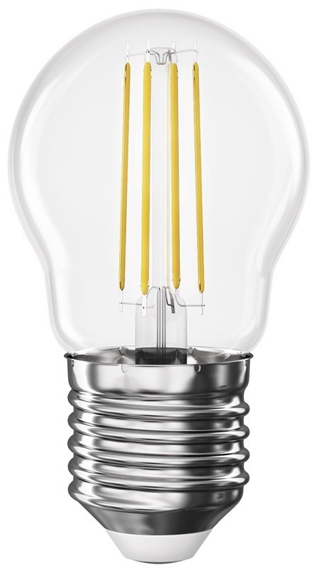 Žárovka LED EMOS Filament Mini Globe, 1,8 W, E27, teplá bílá