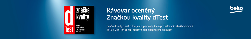 Pákový kávovar Beko Caffe experto CEP5302B černý Cz banner