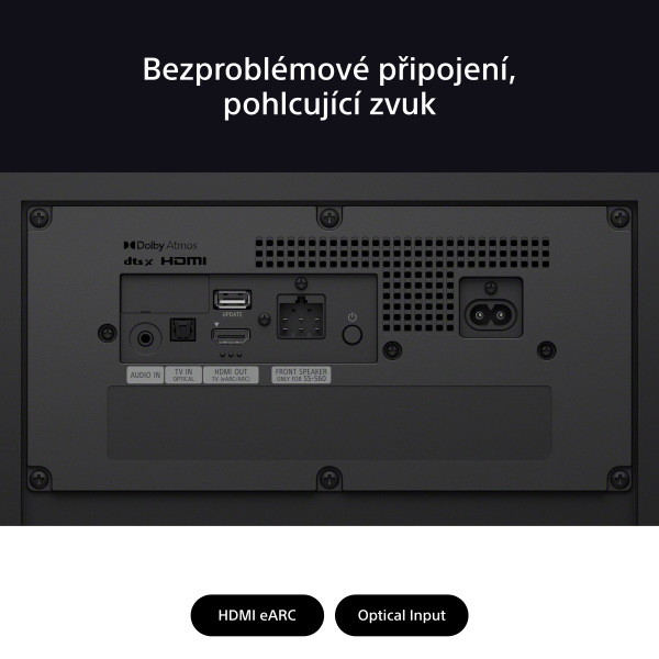 Soundbar Sony HT-S60, zadní repro