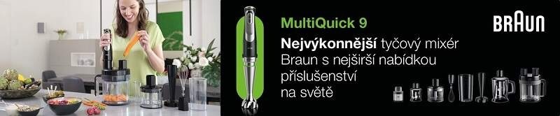 Ponorný mixér Braun MultiQuick 9 MQ9135.XI černý/nerez Ponorný mixér Braun MultiQuick 9 MQ9135.XI černý/nerez
