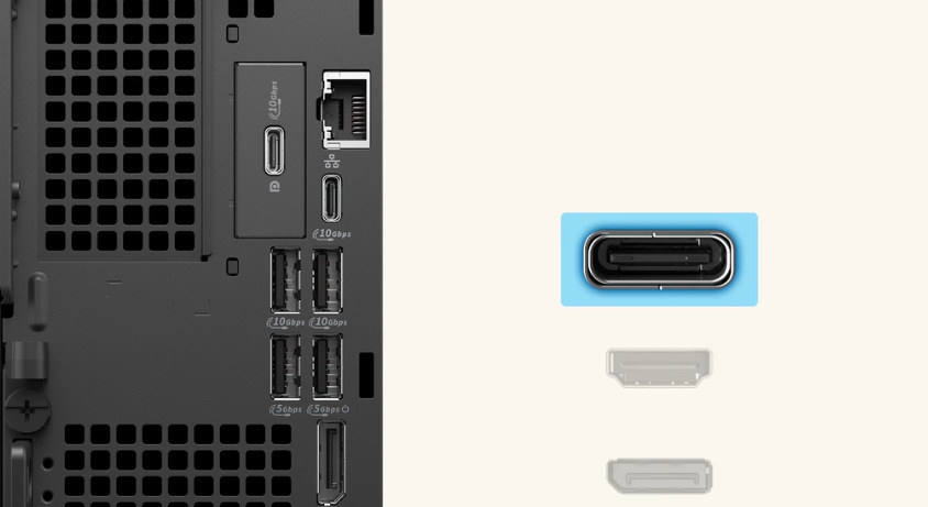 Stolní počítač Dell Pro Max Micro FCM2250 černý Stolní počítač Dell Pro Max Micro FCM2250 černý