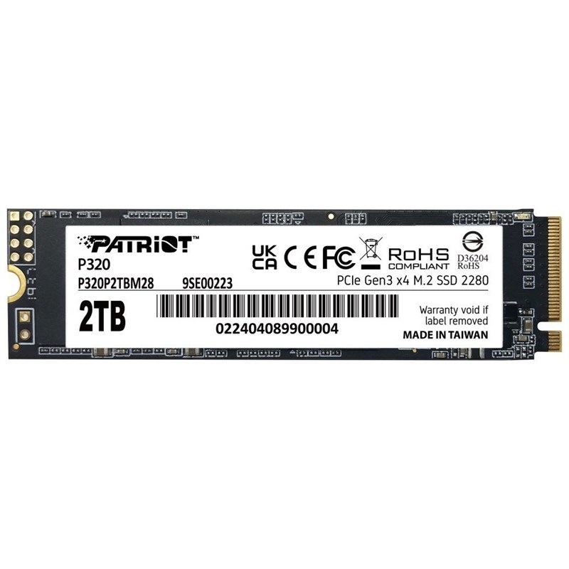 SSD Patriot P320 2TB NVMe