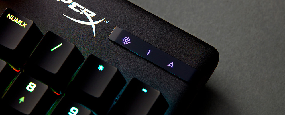 Klávesnice HyperX Alloy Origins Red Switch, US černá Klávesnice HyperX Alloy Origins Red Switch, US černá