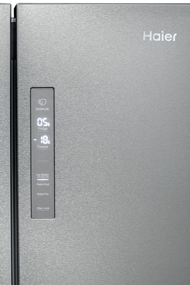 Americká lednice Haier HTF-520IP7 stříbrná Americká lednice Haier HTF-520IP7 stříbrná