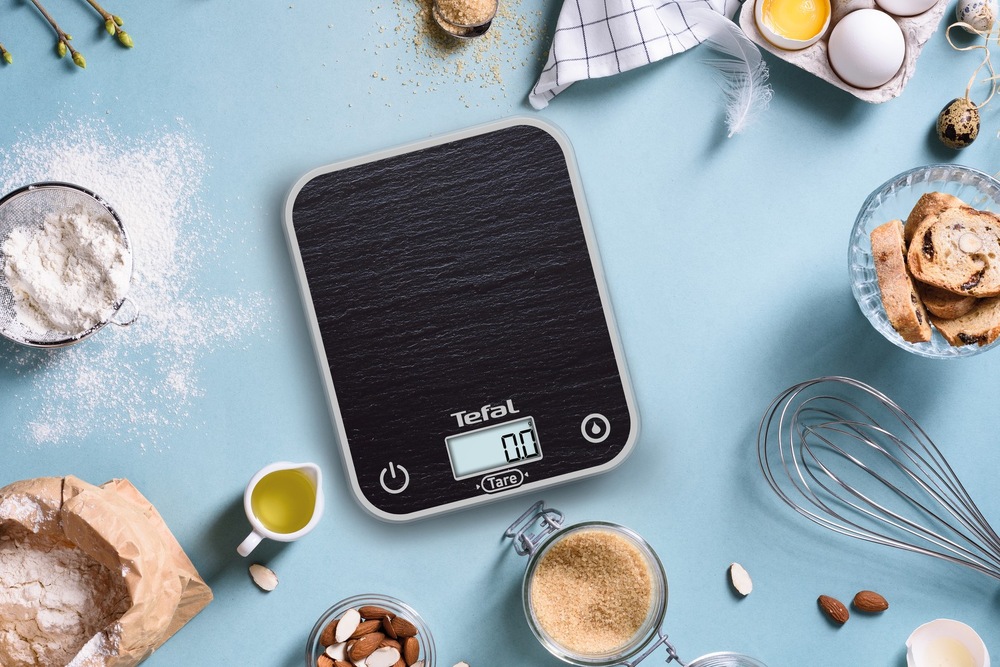 Kuchyňská váha Tefal BC50D2V0 Optiss černá Kuchyňská váha Tefal BC50D2V0 Optiss