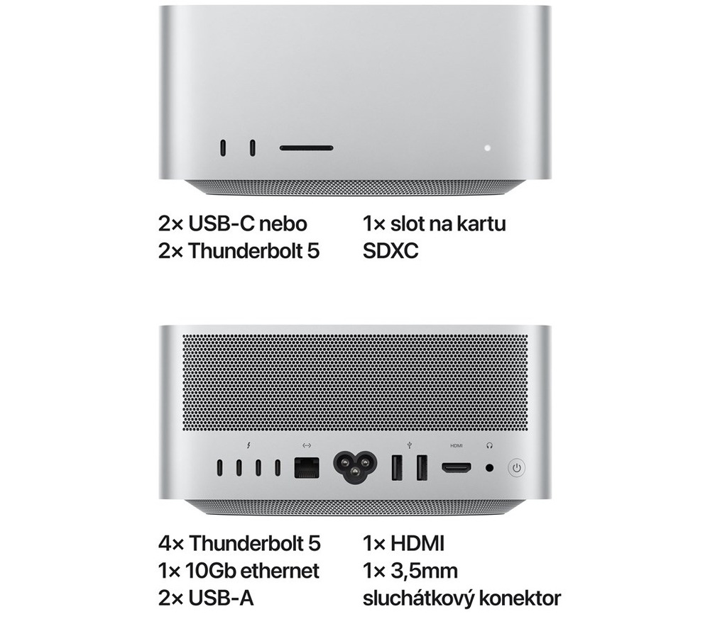 PC mini Apple Mac Studio M4 Max 14× CPU, 32× GPU, 36GB, 512GB PC mini Apple Mac Studio M4 Max 14× CPU, 32× GPU, 36GB, 512GB