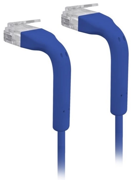 Kabel Ubiquiti UniFi Patch RJ45, Cat6, 0,1m modrý