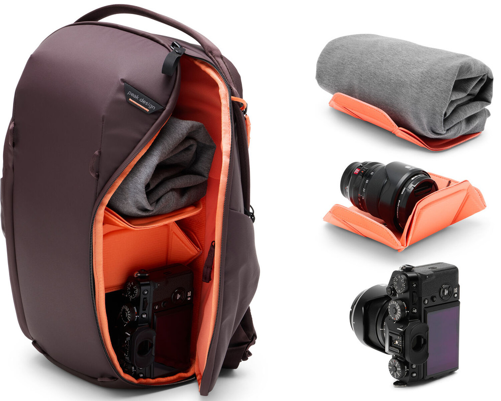 Batoh Peak Design Everyday Backpack 15L Zip vínový Batoh Peak Design Everyday Backpack 15L Zip vínový