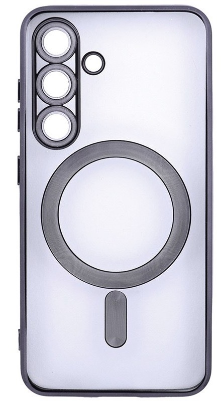 Kryt na mobil WG na Samsung Galaxy S26, průhledná a černá barva