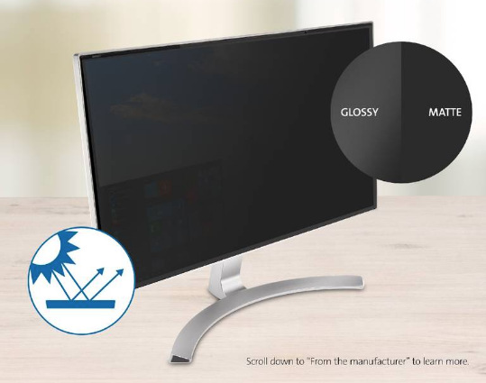 Privátní filtr KENSINGTON MagPro™ pro monitor 24“ (16:10), dvousměrný, magnetický, odnímatelný KGNK58358WW