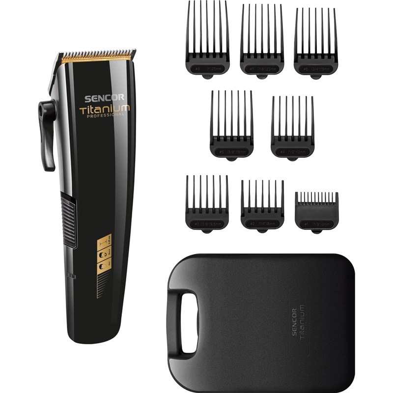 Zastřihovač vlasů Sencor SHP 8400BK s příslušenstvím