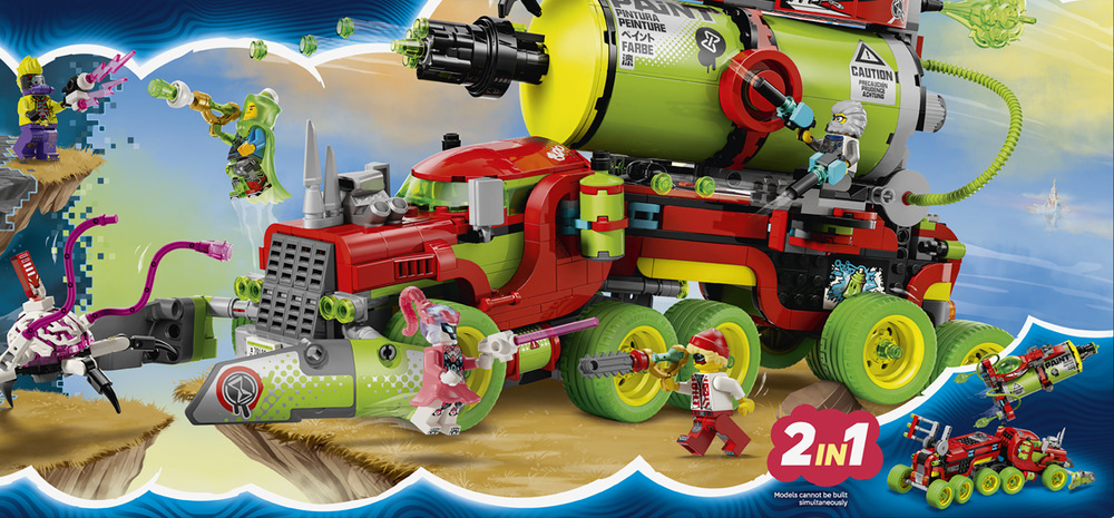 Příběhový návod a aplikace LEGO Builder doprovázejí stavění i následné hraní dětem od devíti let.
