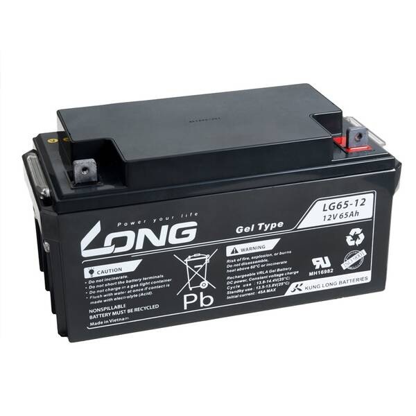 Olověný akumulátor Avacom Long 12V 65Ah M6 LongLife (WPL65-12AN) (PBLO-12V065-F8AL)