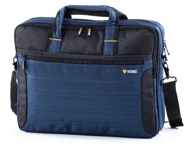 Brašna na notebook YENKEE YBN 1531 Oregon na 15,6" černá/modrá