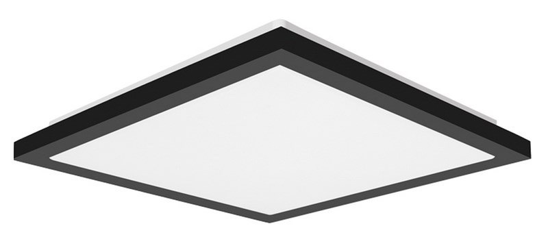 Stropní svítidlo Top Light Onyx HS CCT, 10W, 1000lm, IP44, teplá/neutrální/studená bílá černé