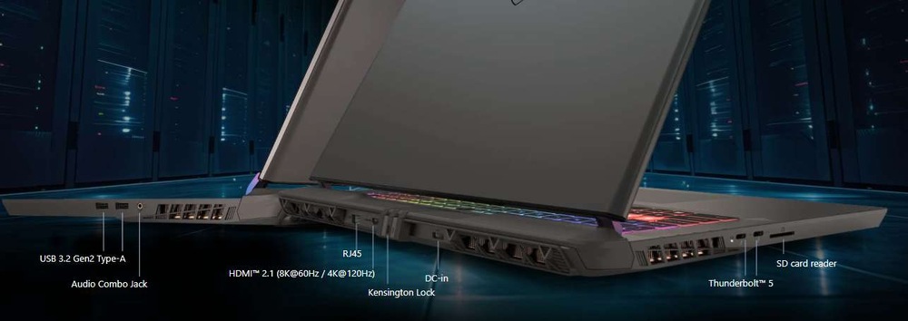 Notebook MSI Vector 17 HX AI A2XWJG-031CZ šedý