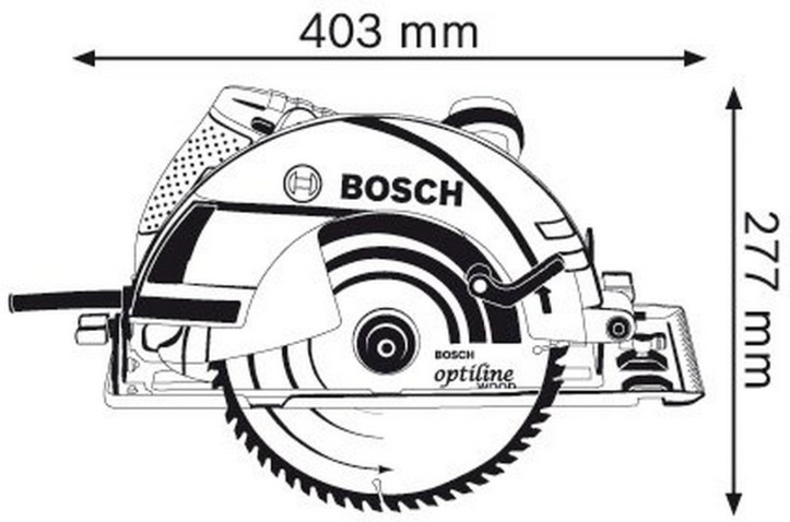 Okružní pila Bosch GKS 235 Turbo